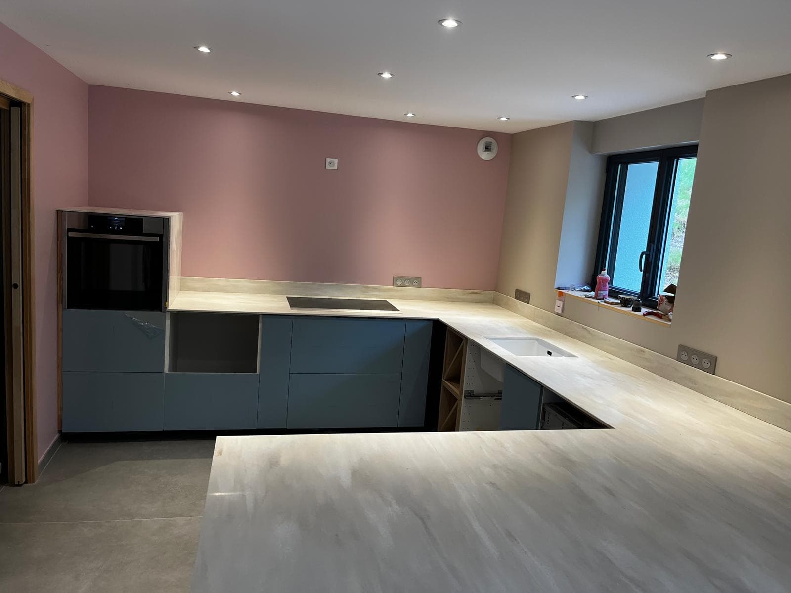 Cuisine sur mesure maison - Vue d'ensemble