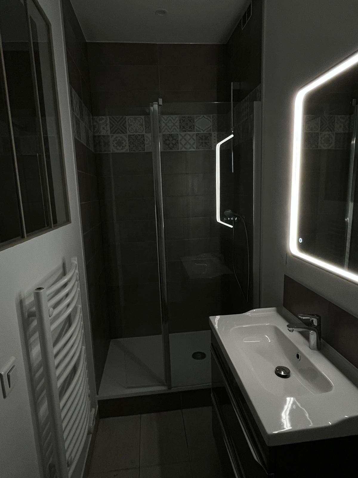 Vasque design salle d'eau - Paris 15