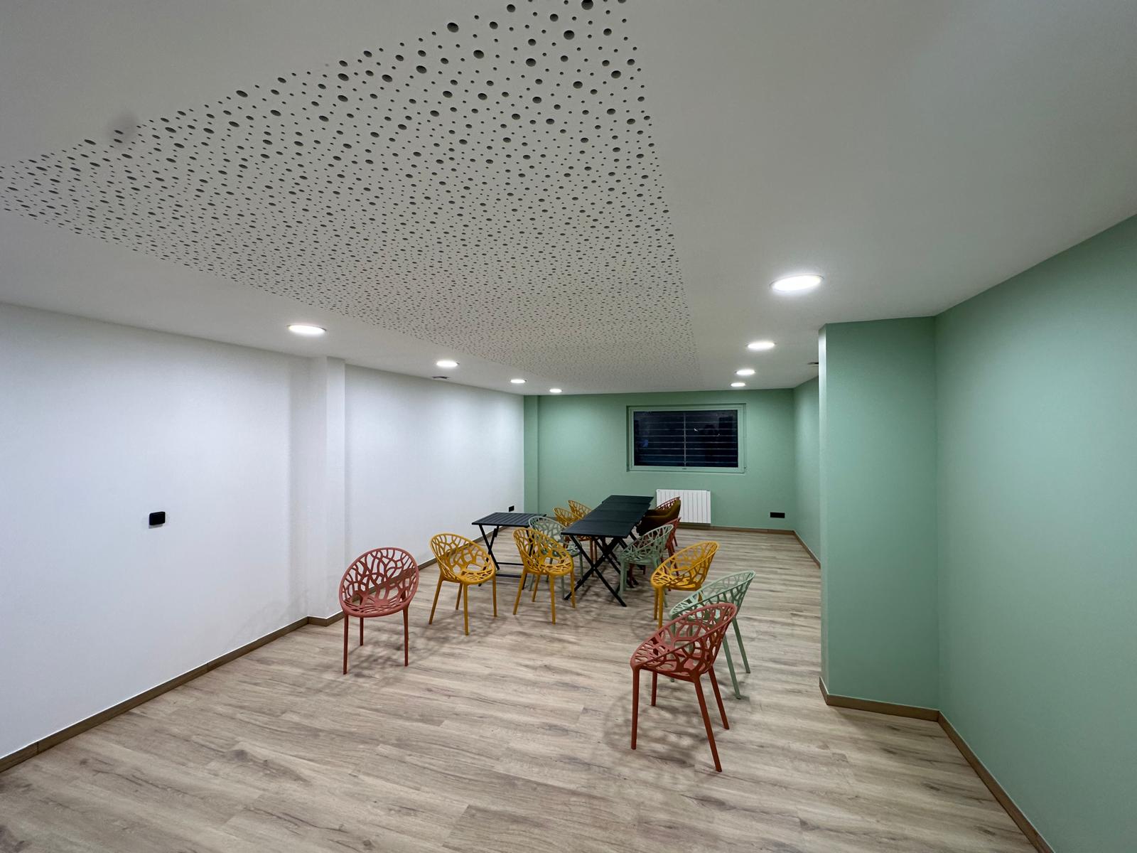 Aménagement espace détente - Peinture bâtiment professionnel