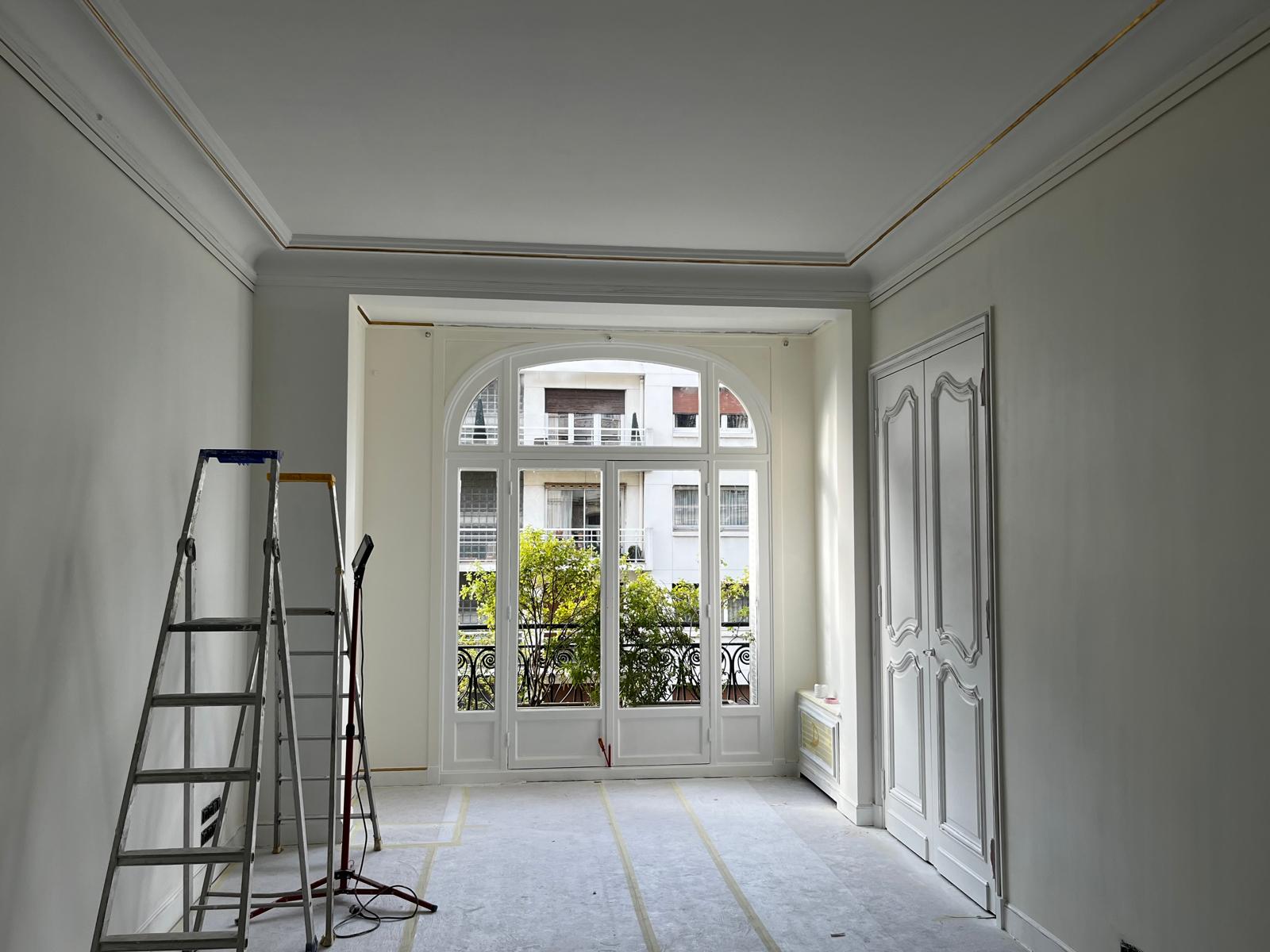 Entreprise de rénovation Paris - Chantier en cours